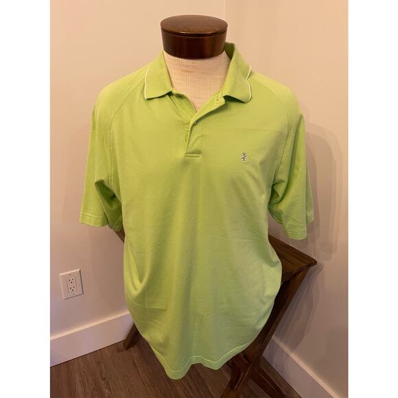 Izod Golf Green Polo Size Large - Picture 1 of 3